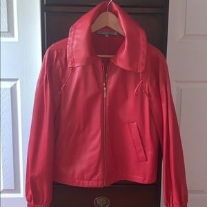Anne Klein (New York) 100% real leather jacket.